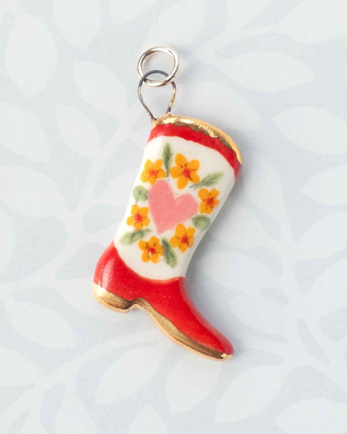 Heart Boot Charm
