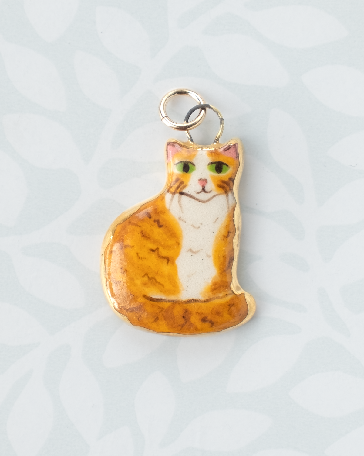 Ginger Cat Charm
