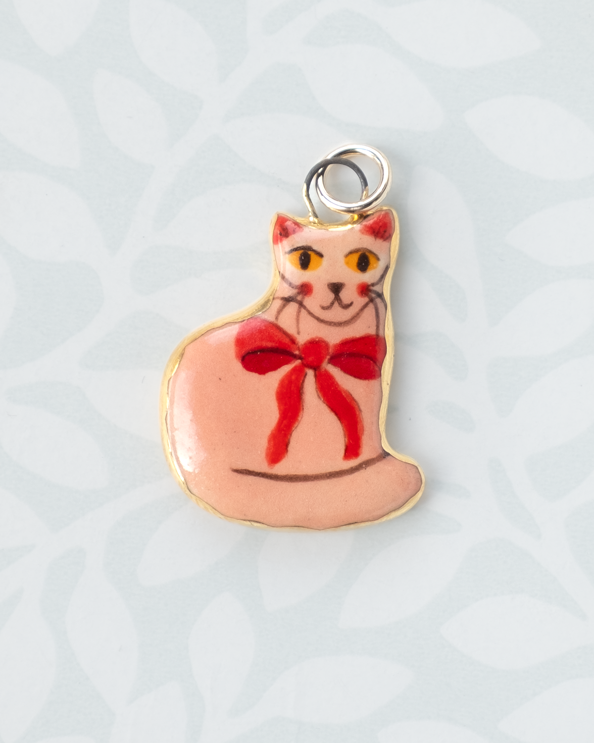 Bow Cat Charm