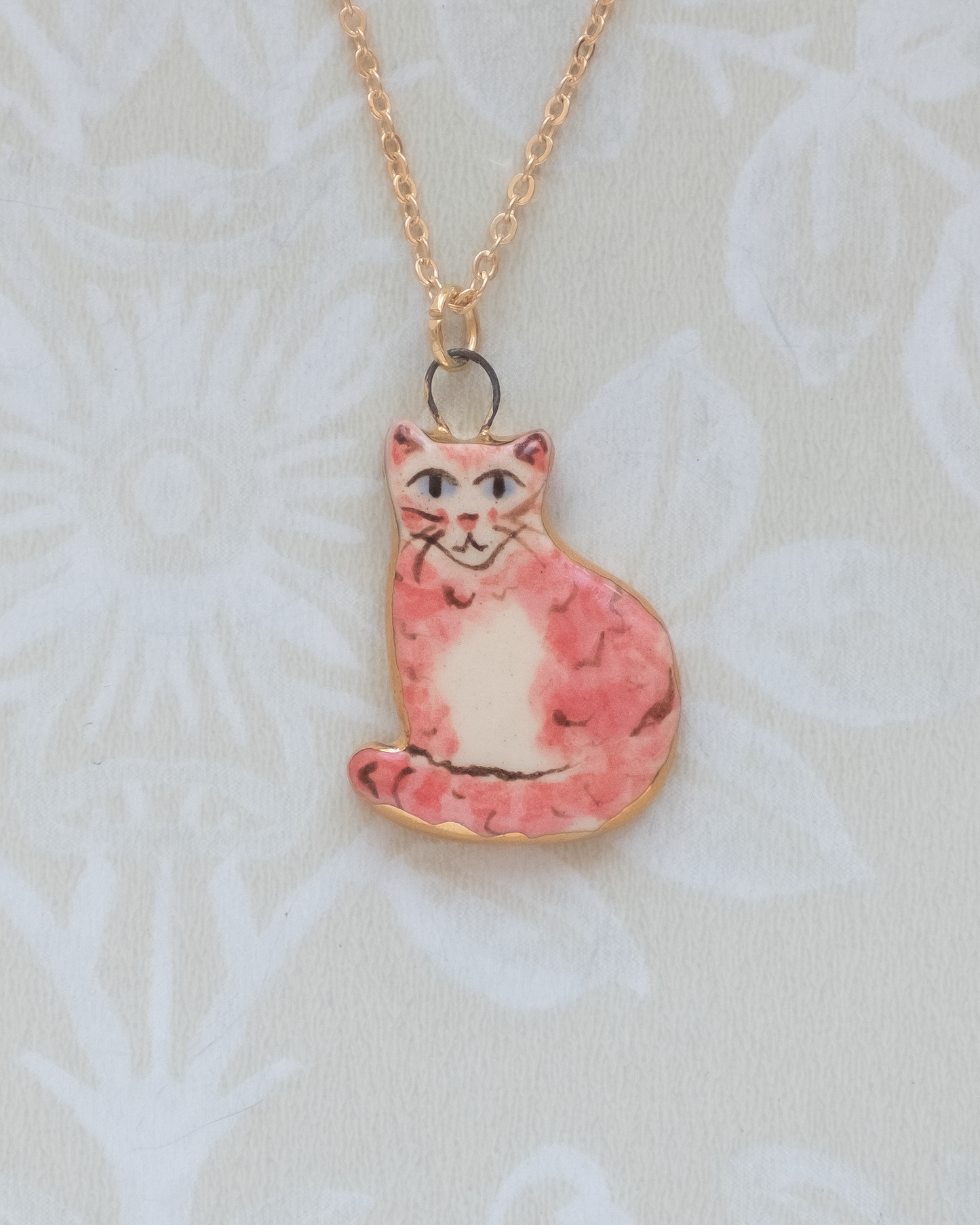 Pink Cat Charm