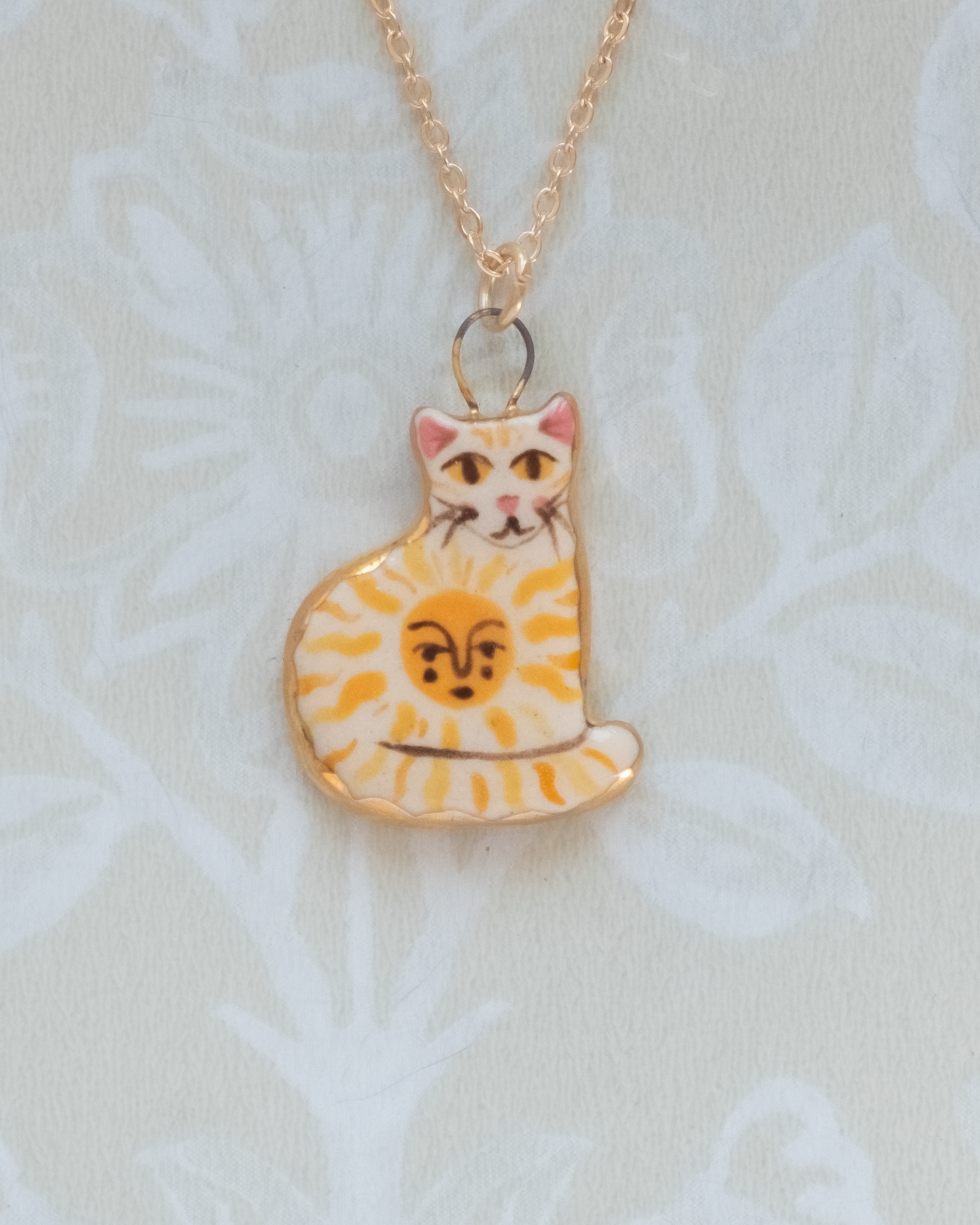 Sun Cat Charm
