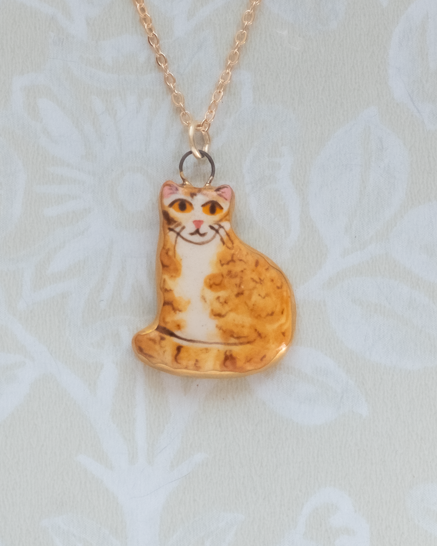 Ginger Cat Charm