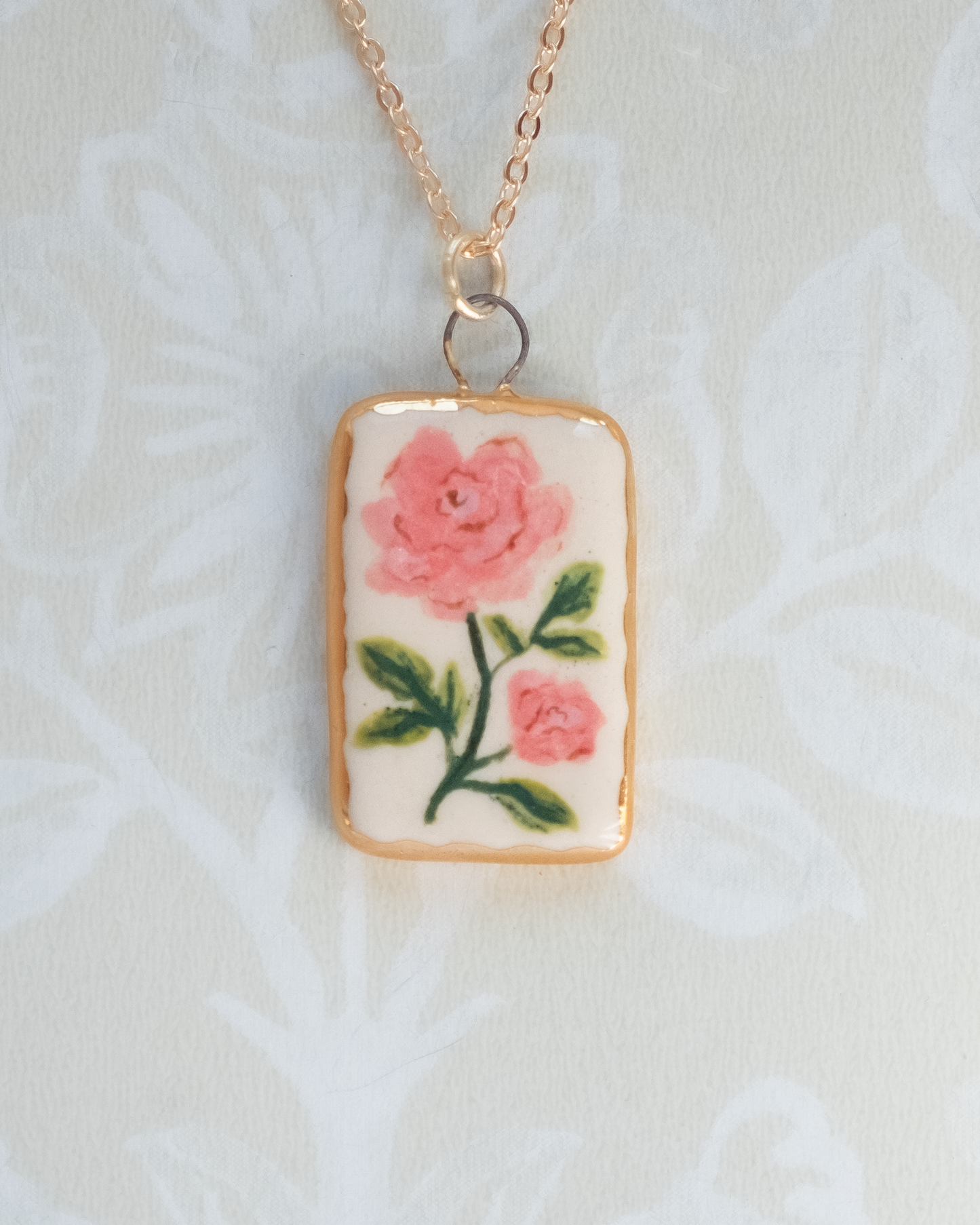 Pink Flower Charm