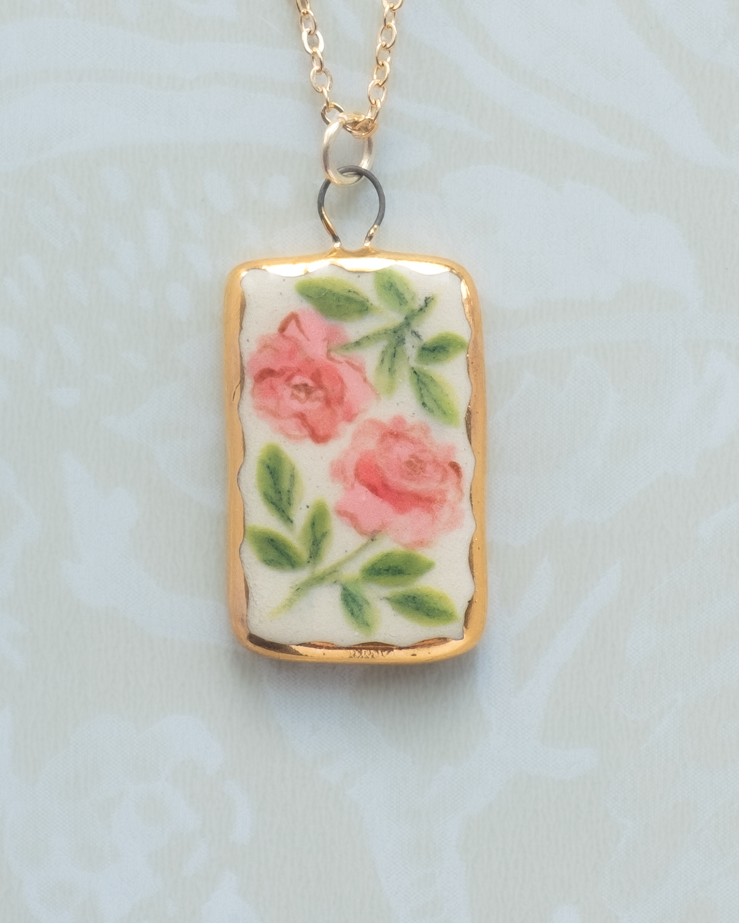 Pink Flower Charm