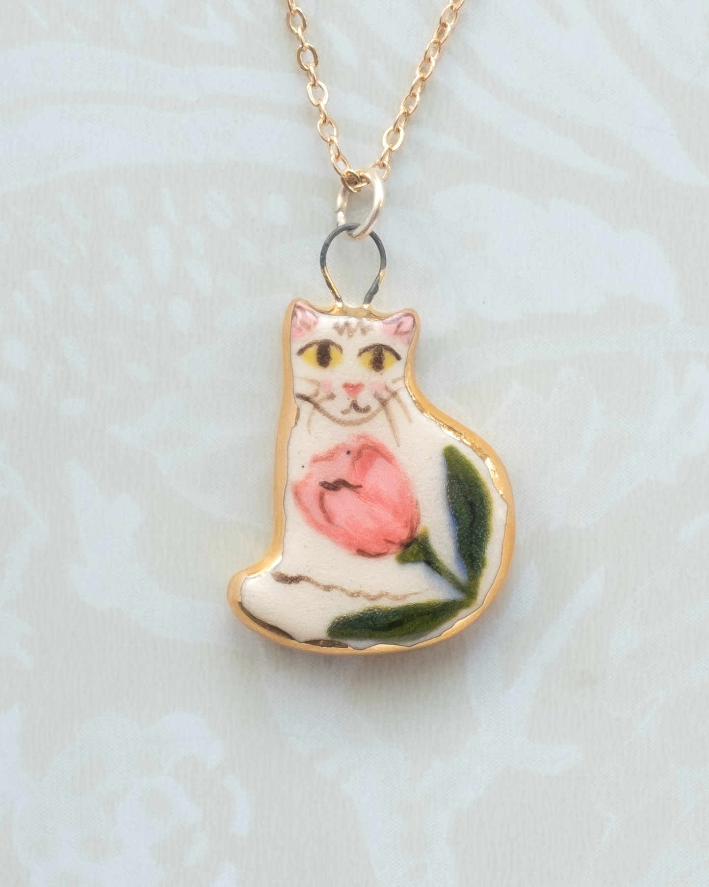 Tulip Cat Charm