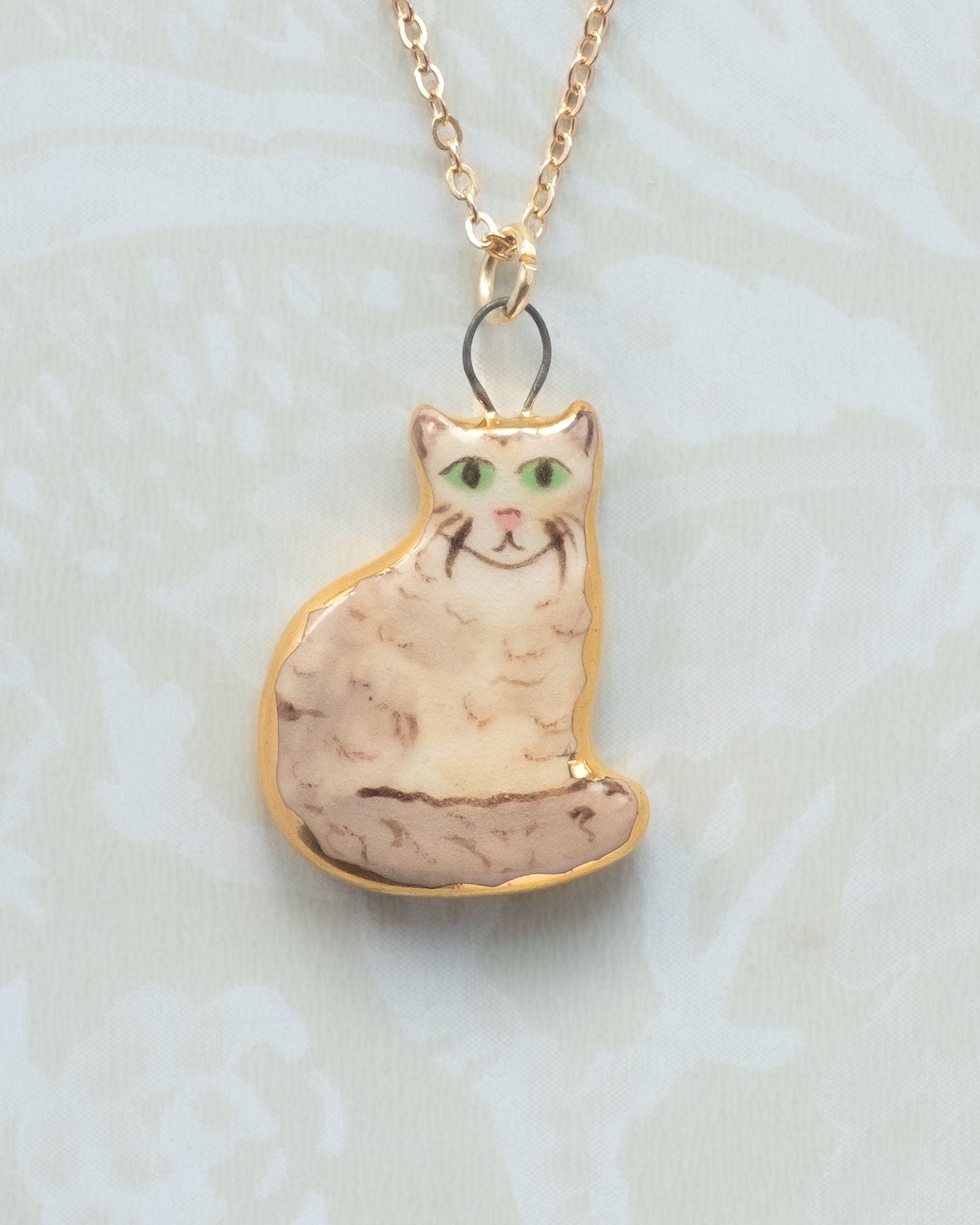 Greige Cat Charm