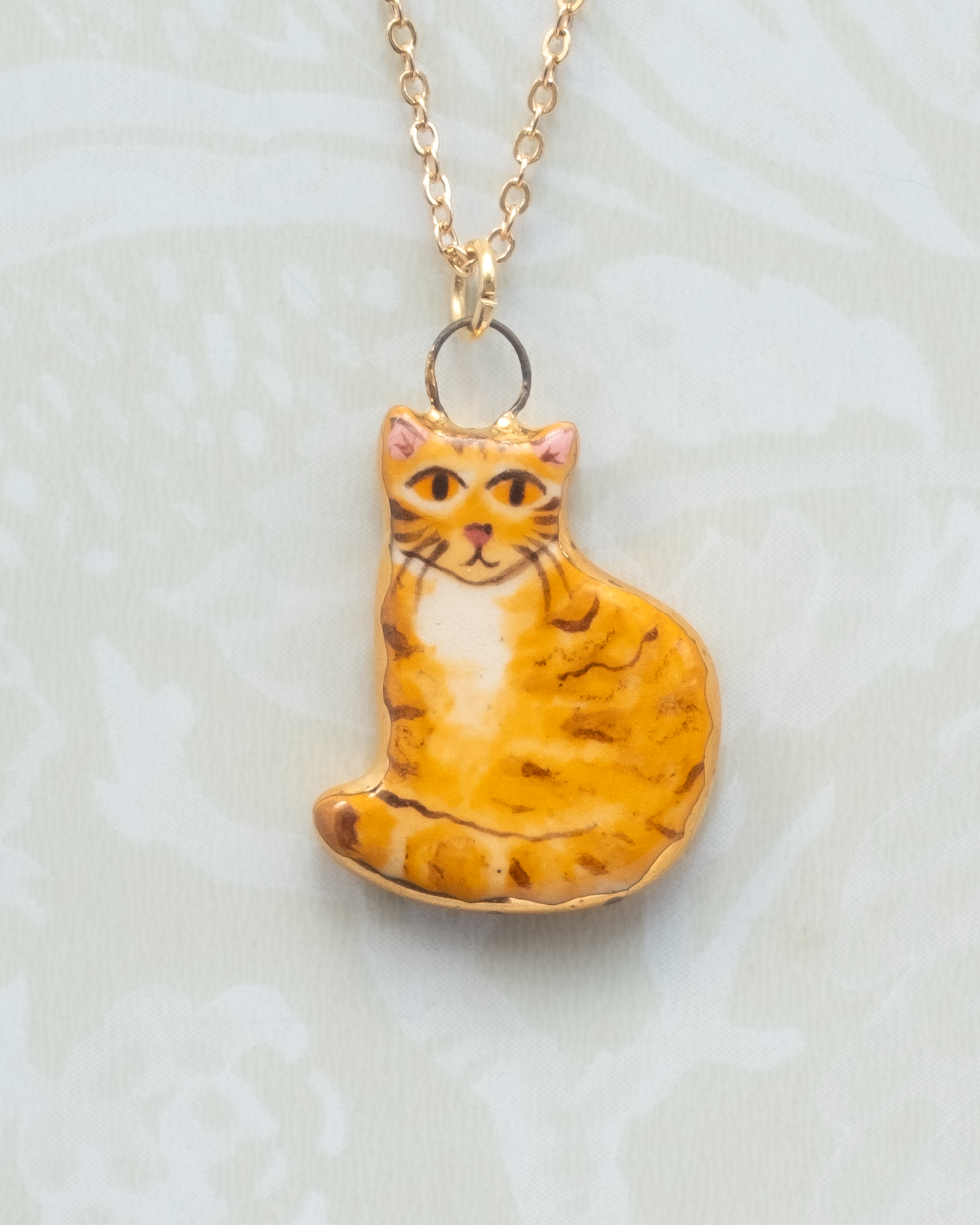 Ginger Cat Charm