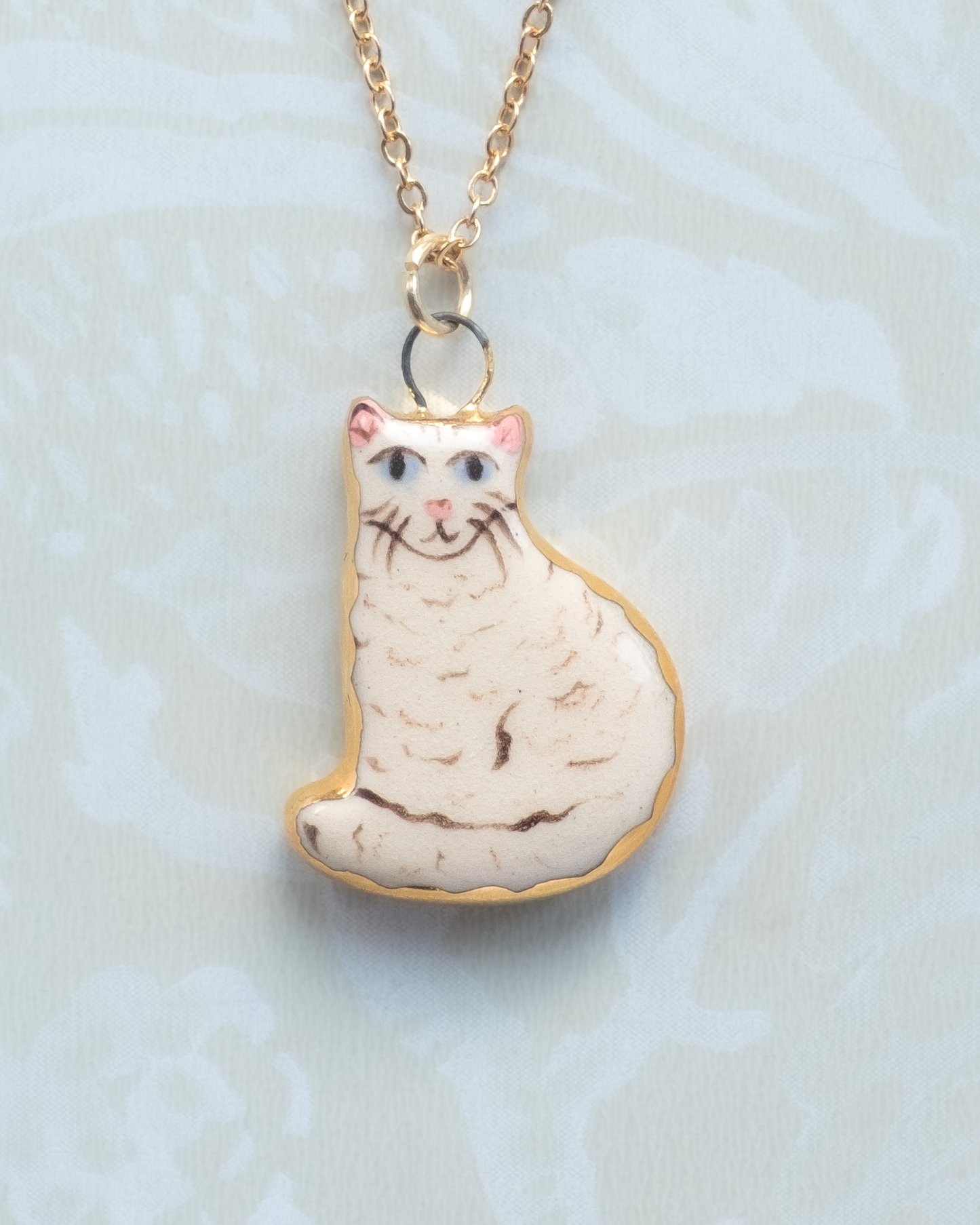 White Cat Charm