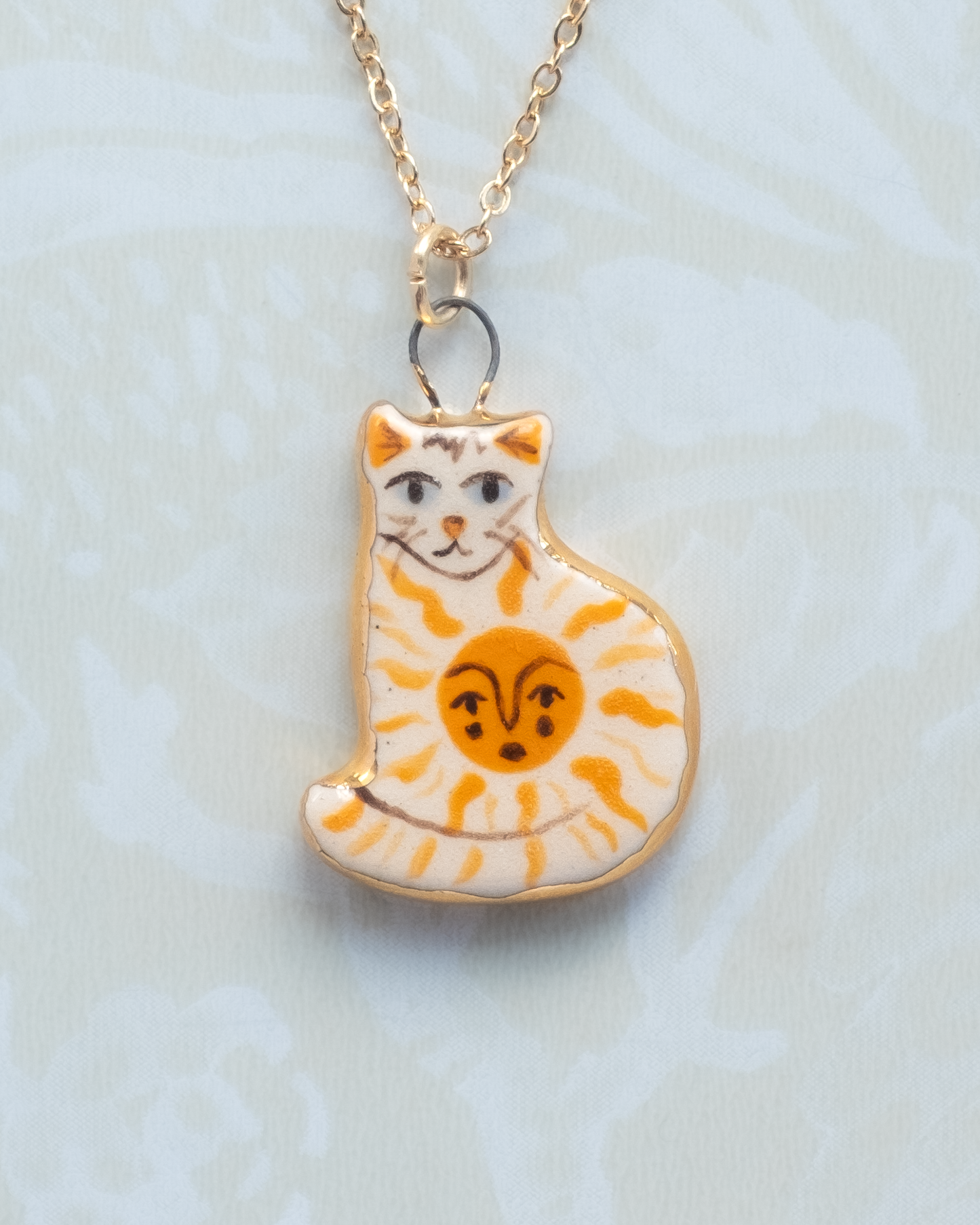 Sun Cat Charm