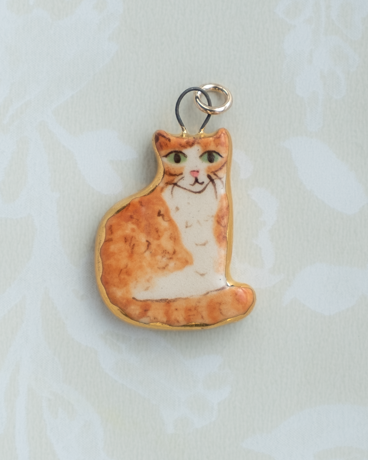 Ginger Cat Charm