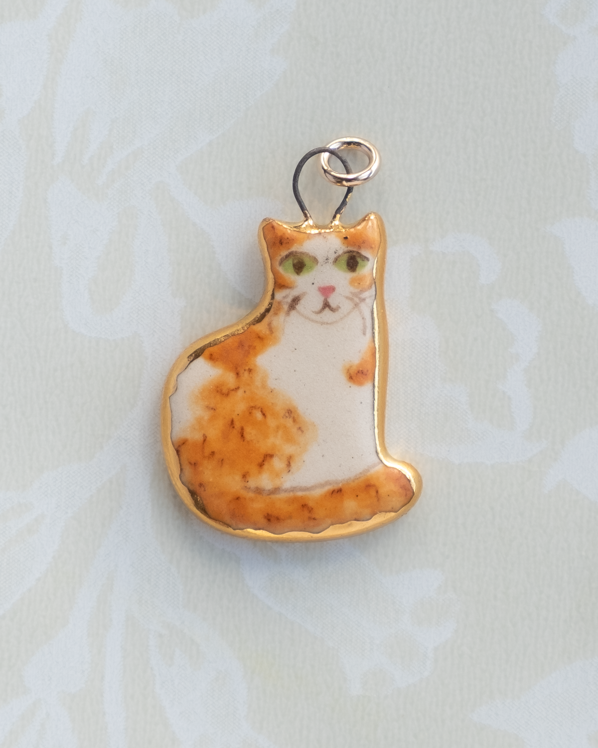 Ginger Cat Charm