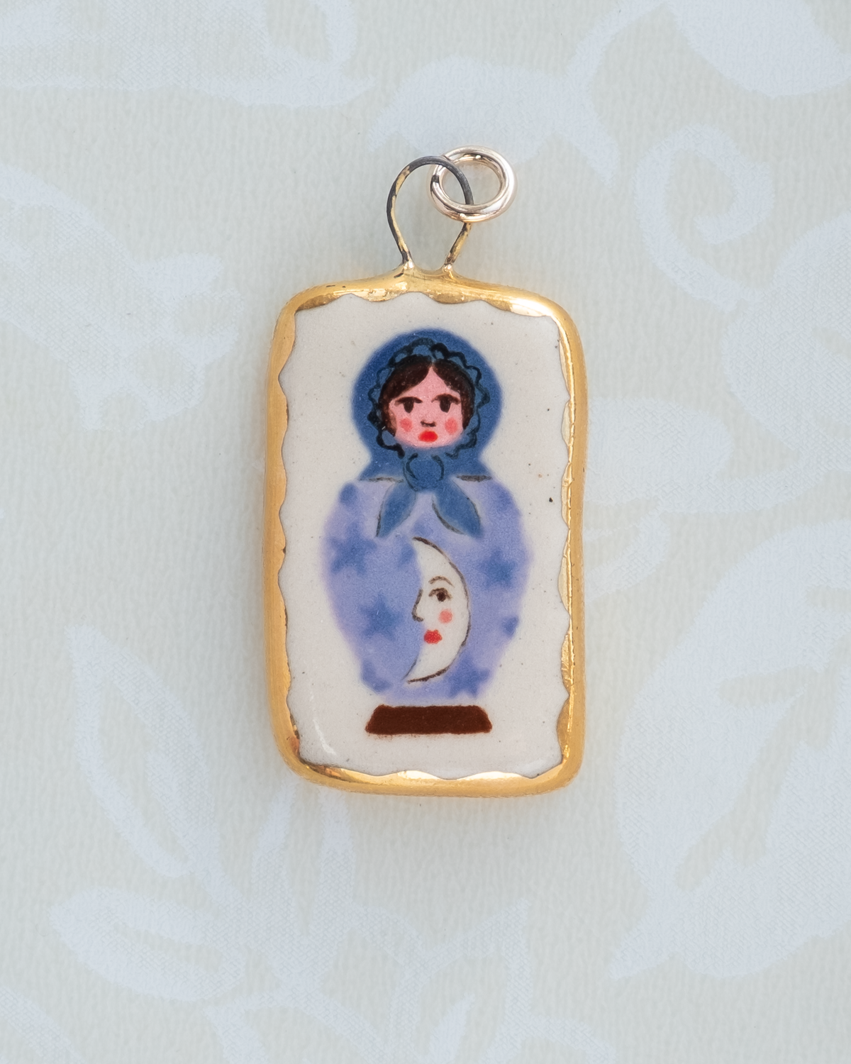 Moon Nesting Doll Charm