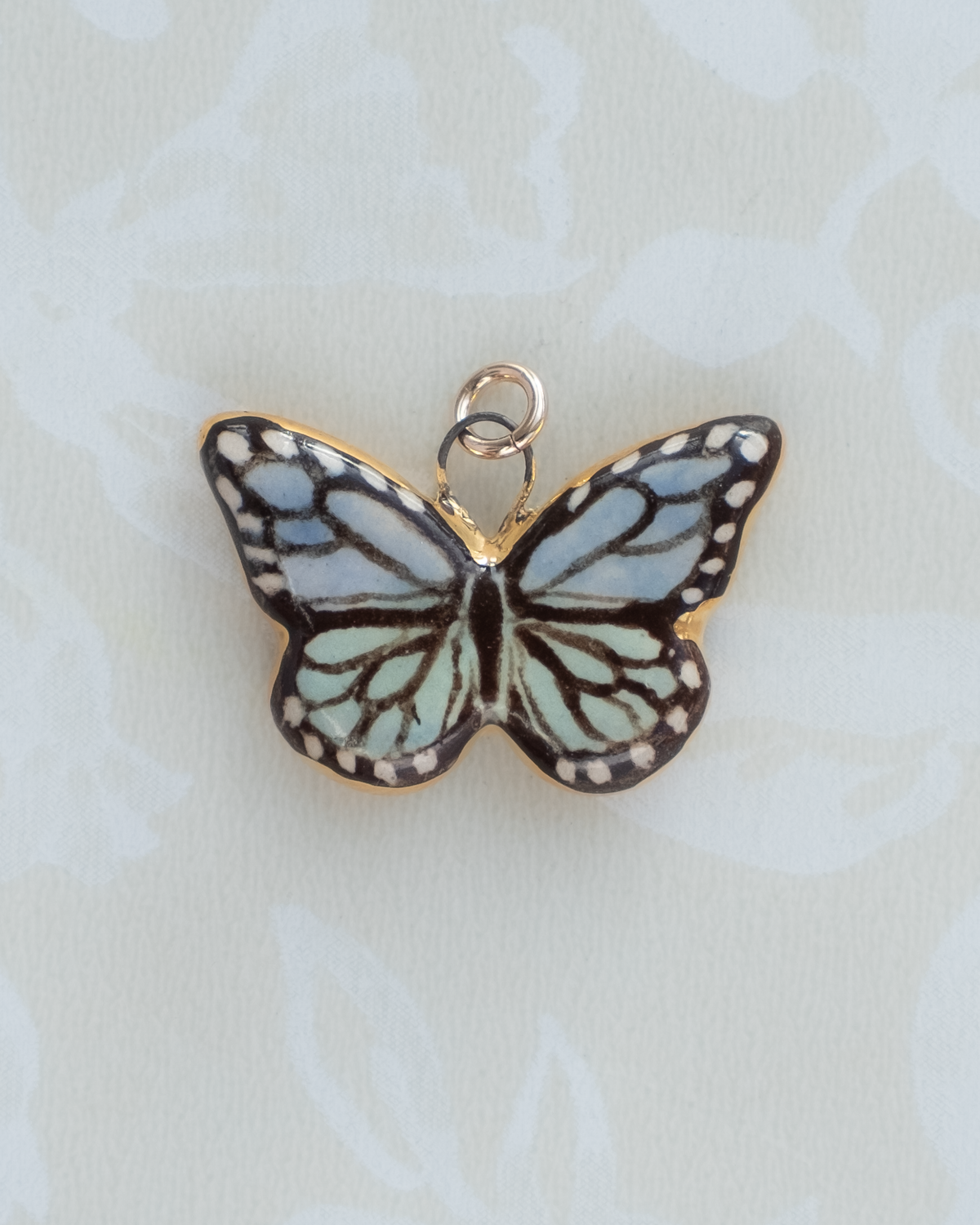 Blue Butterfly Charm