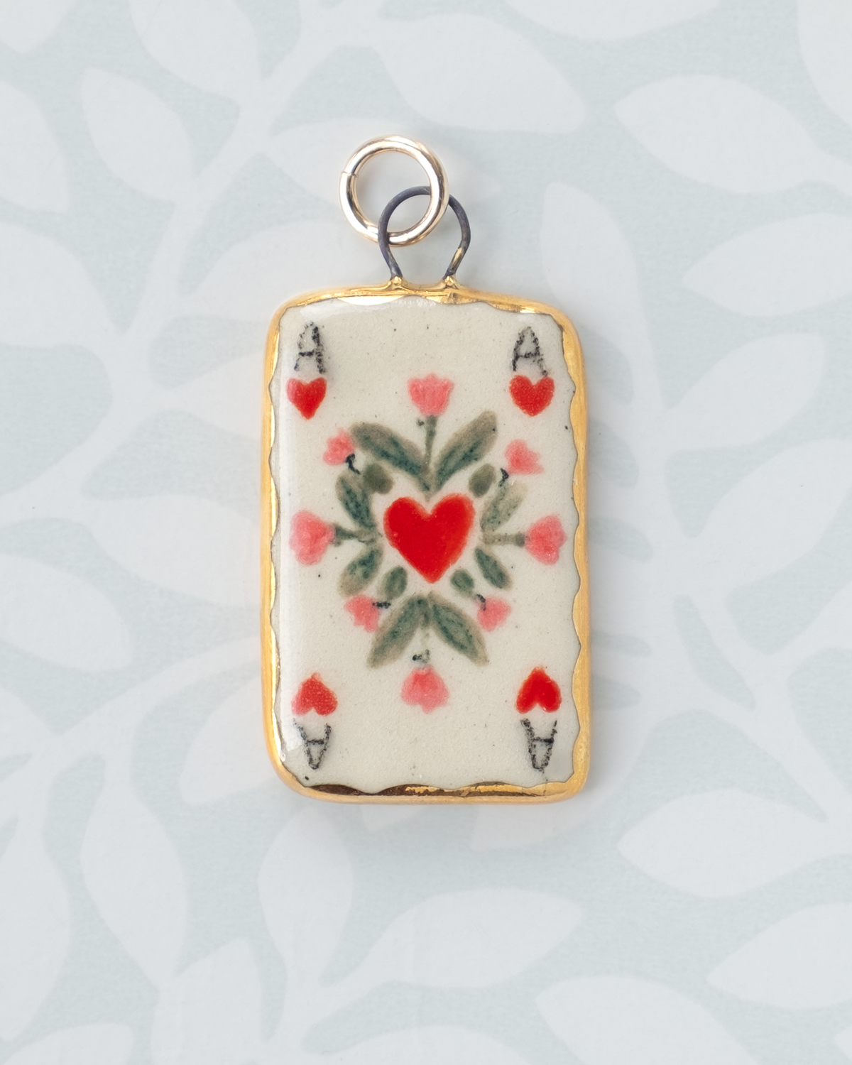 Ace of Hearts Charm