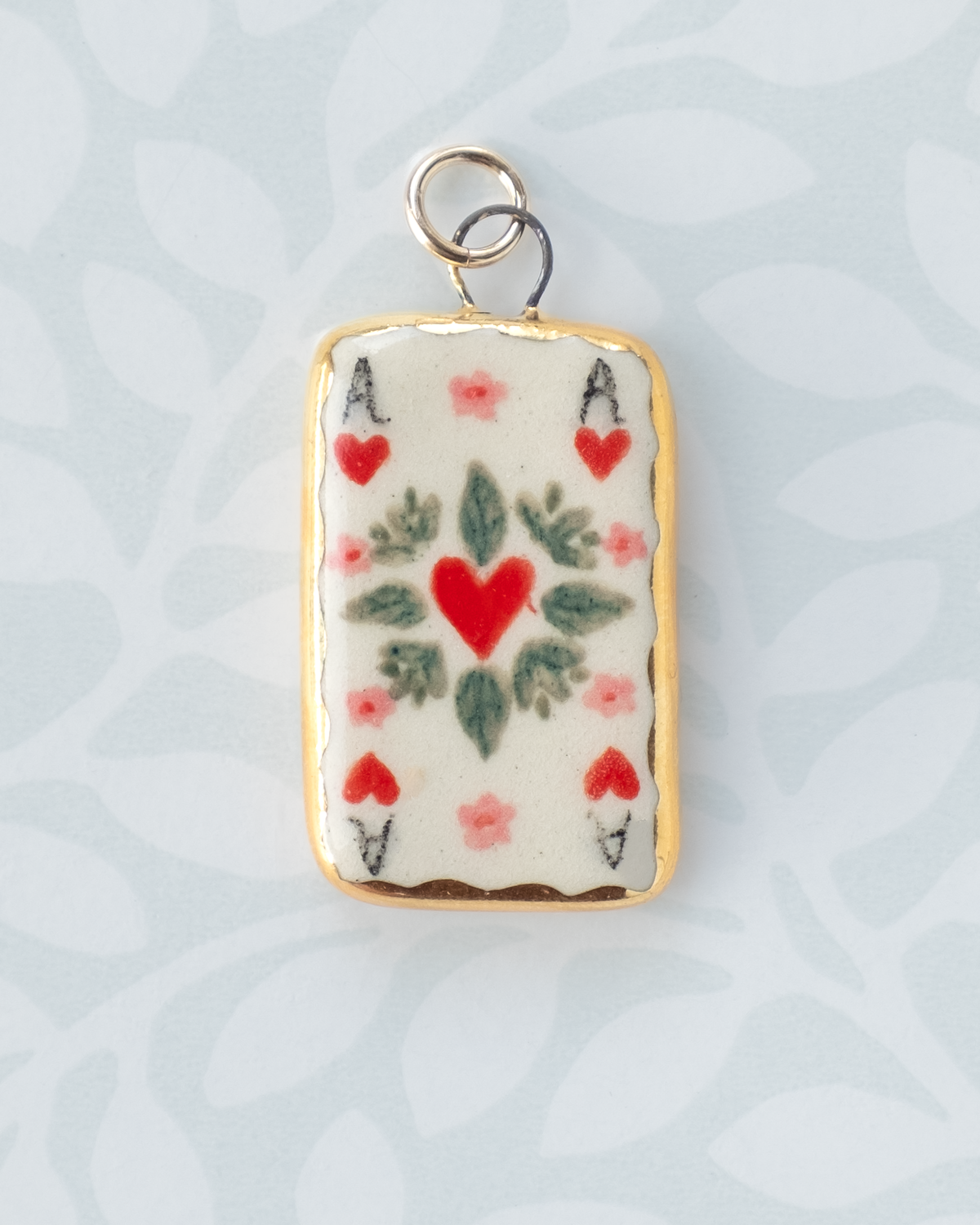 Ace of Hearts Charm