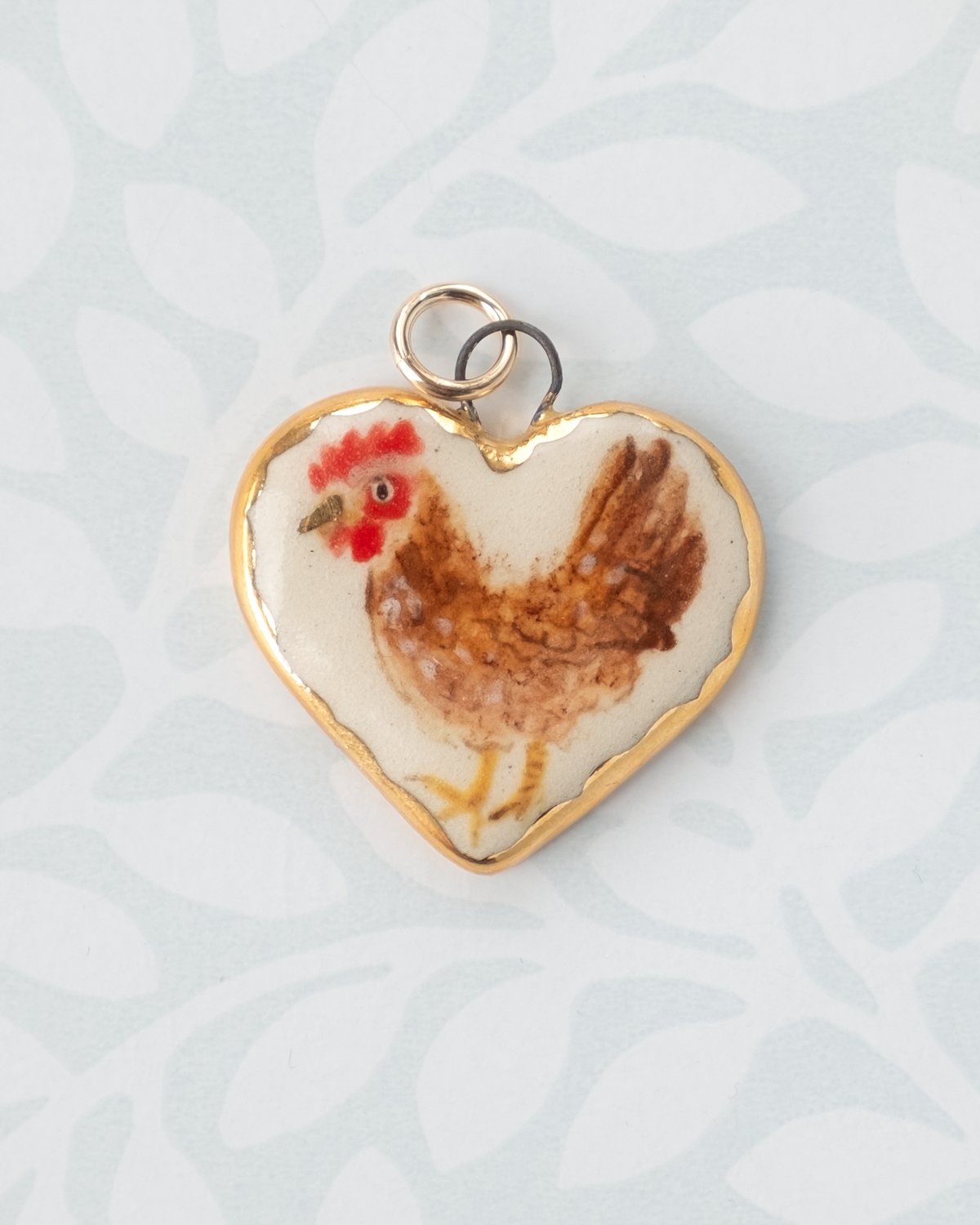 Chicken Heart Charm