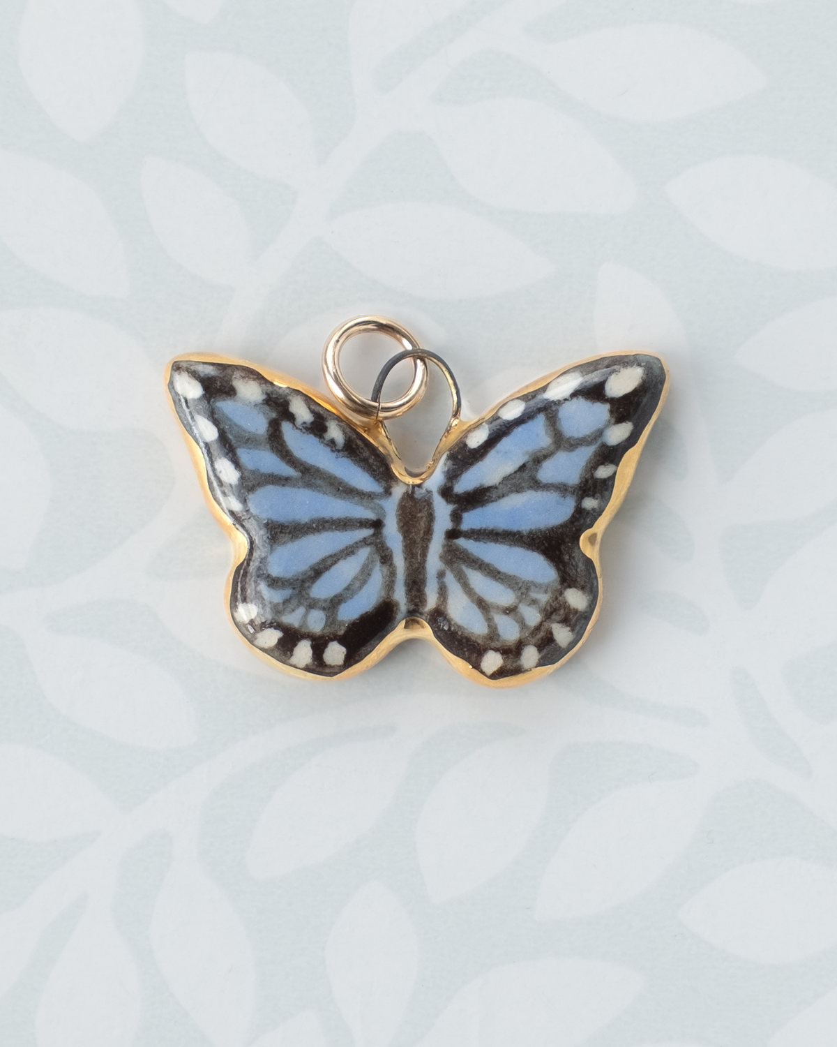 Blue Butterfly Charm