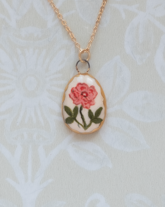Pink Flower Charm