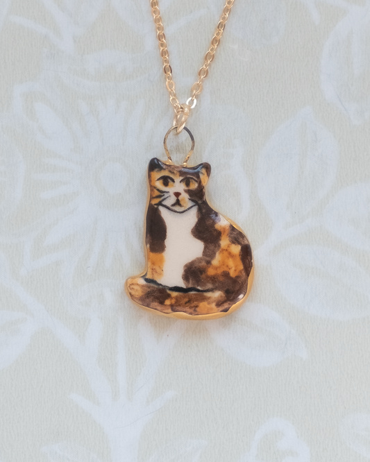 Calico Cat Charm