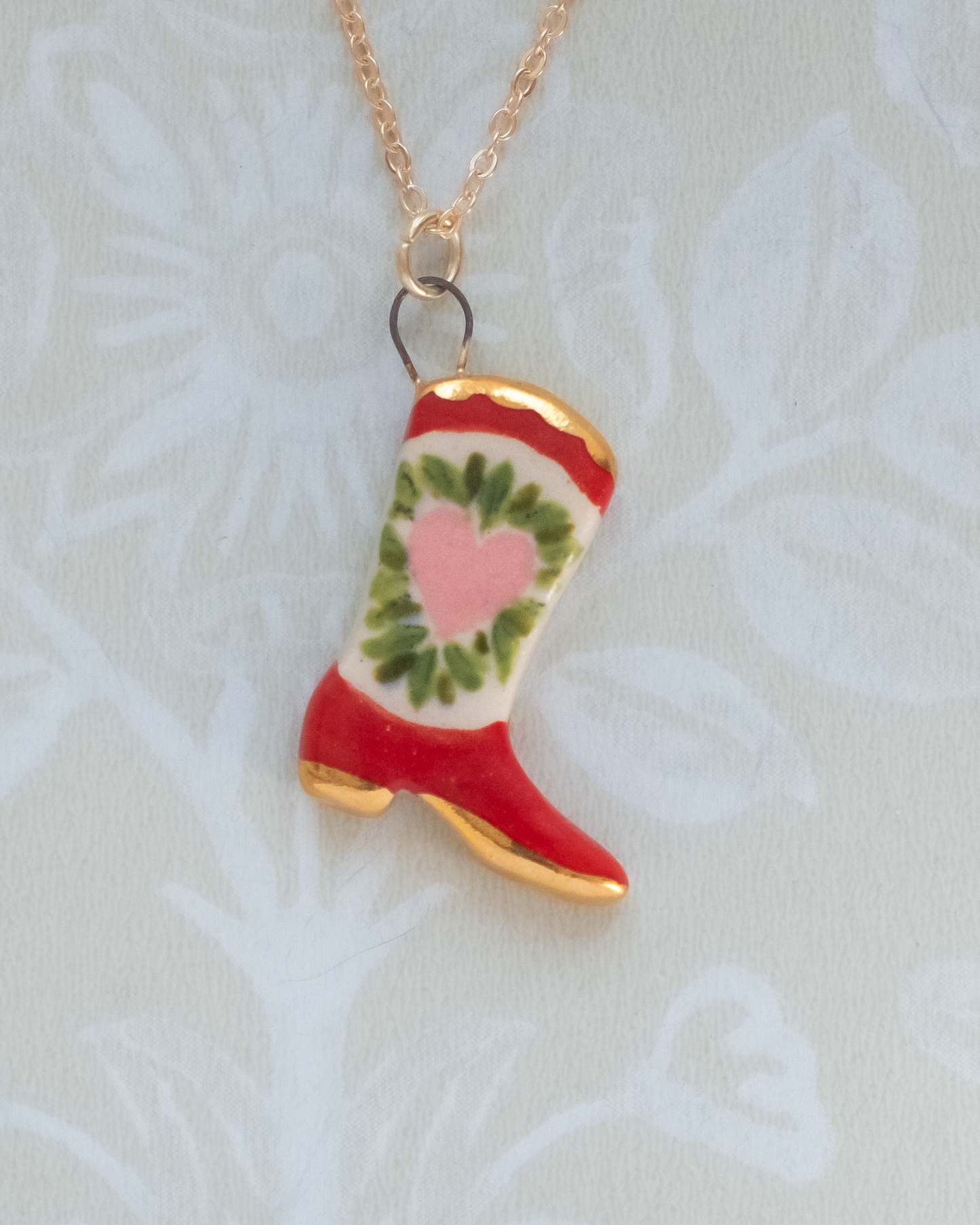 Heart Boot Charm