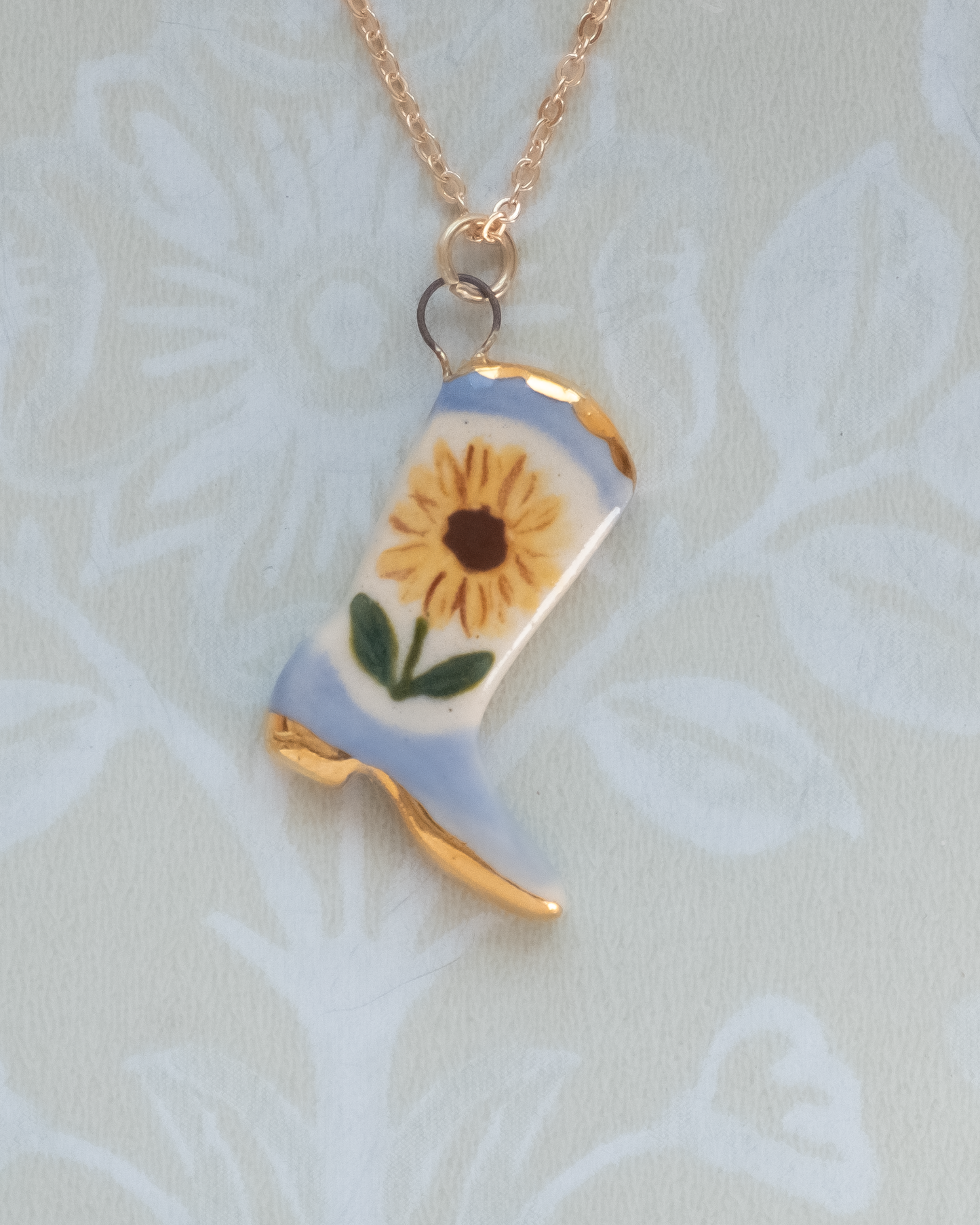 Sunflower Boot Charm
