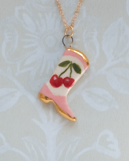 Cherry Boot Charm