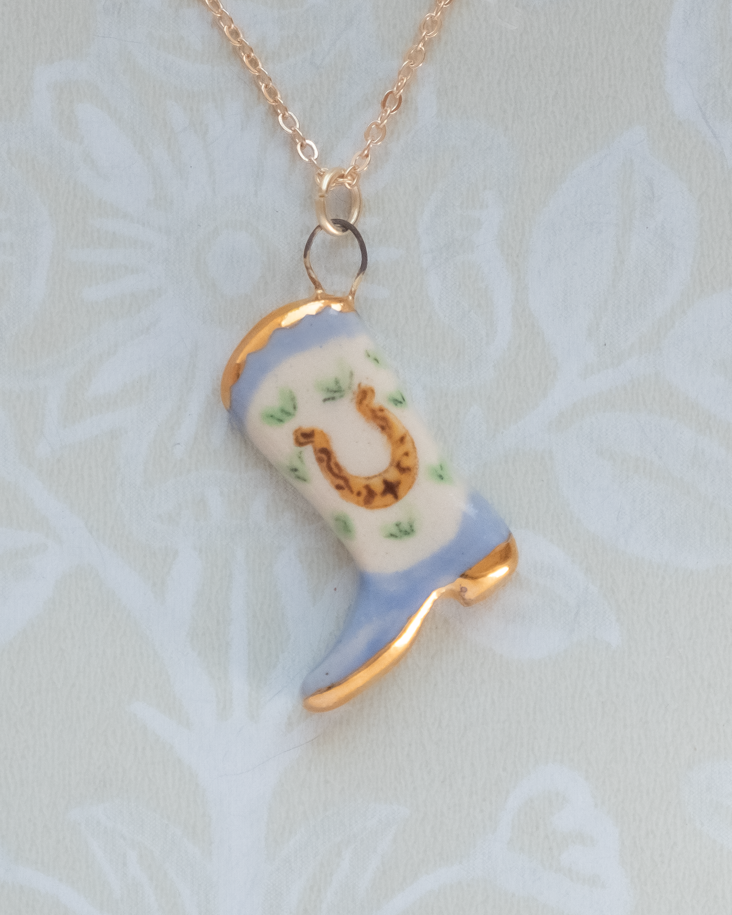 Horseshoe Boot Charm