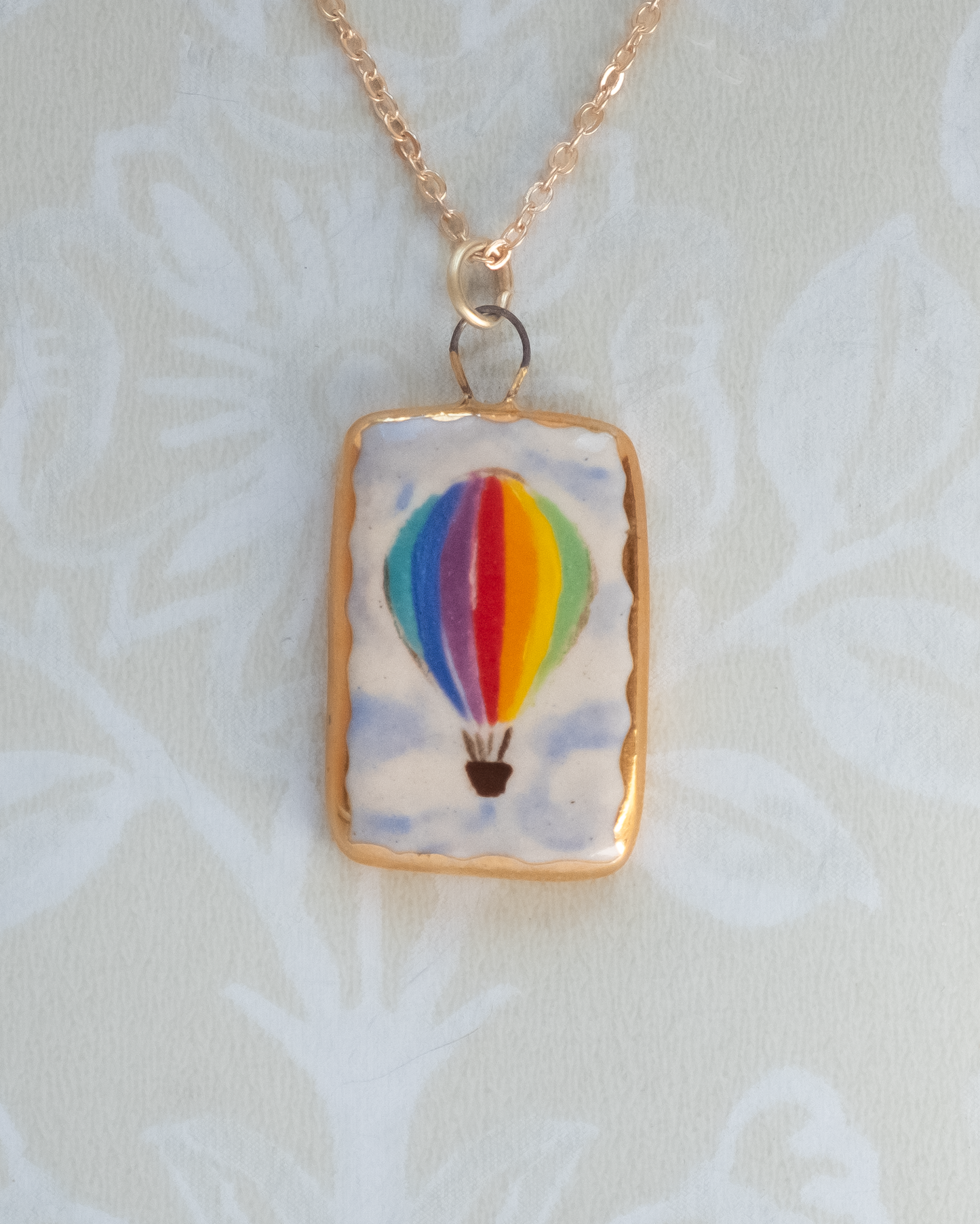 Rainbow Balloon Charm