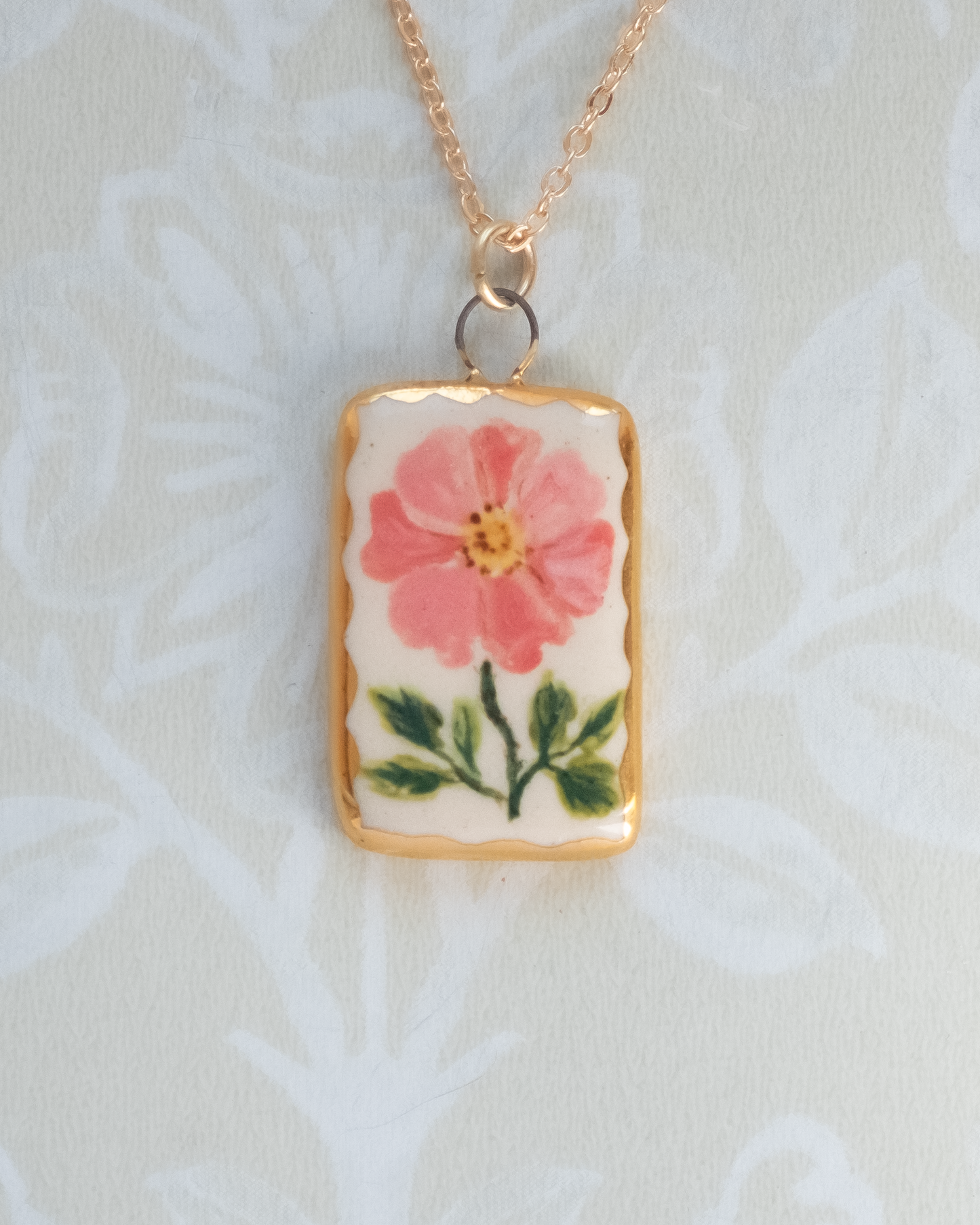 Pink Flower Charm