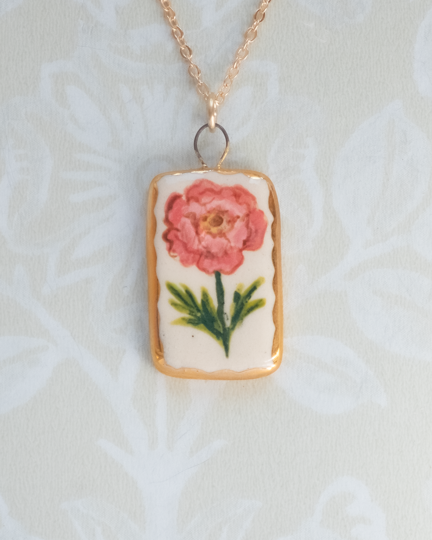 Pink Flower Charm