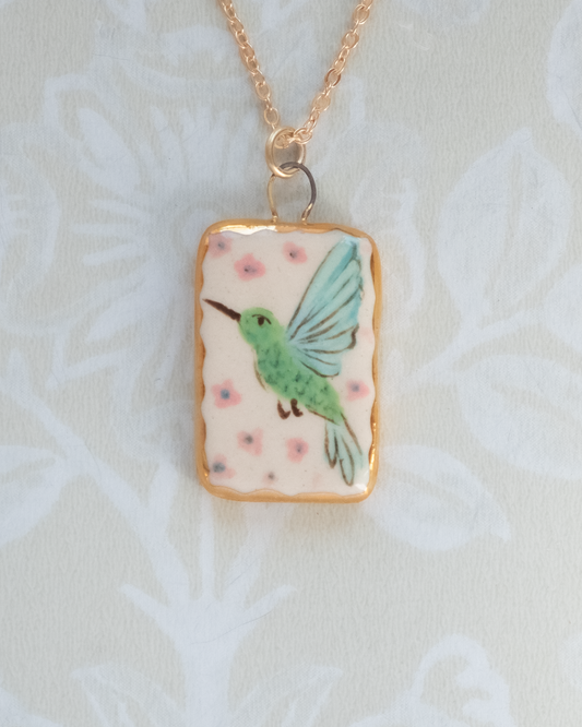 Hummingbird Charm