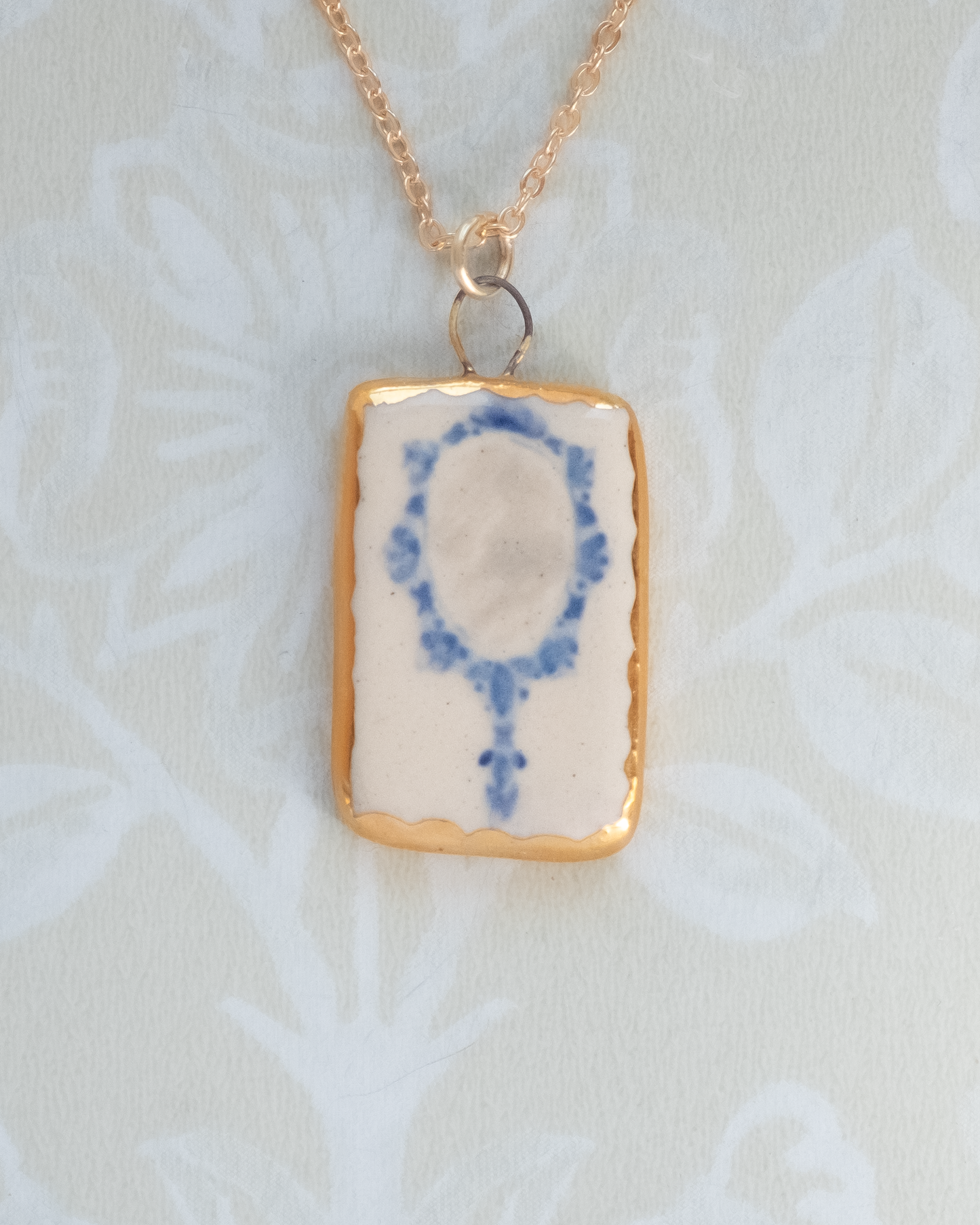 Vintage Mirror Charm