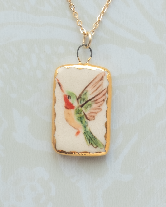 Hummingbird Charm