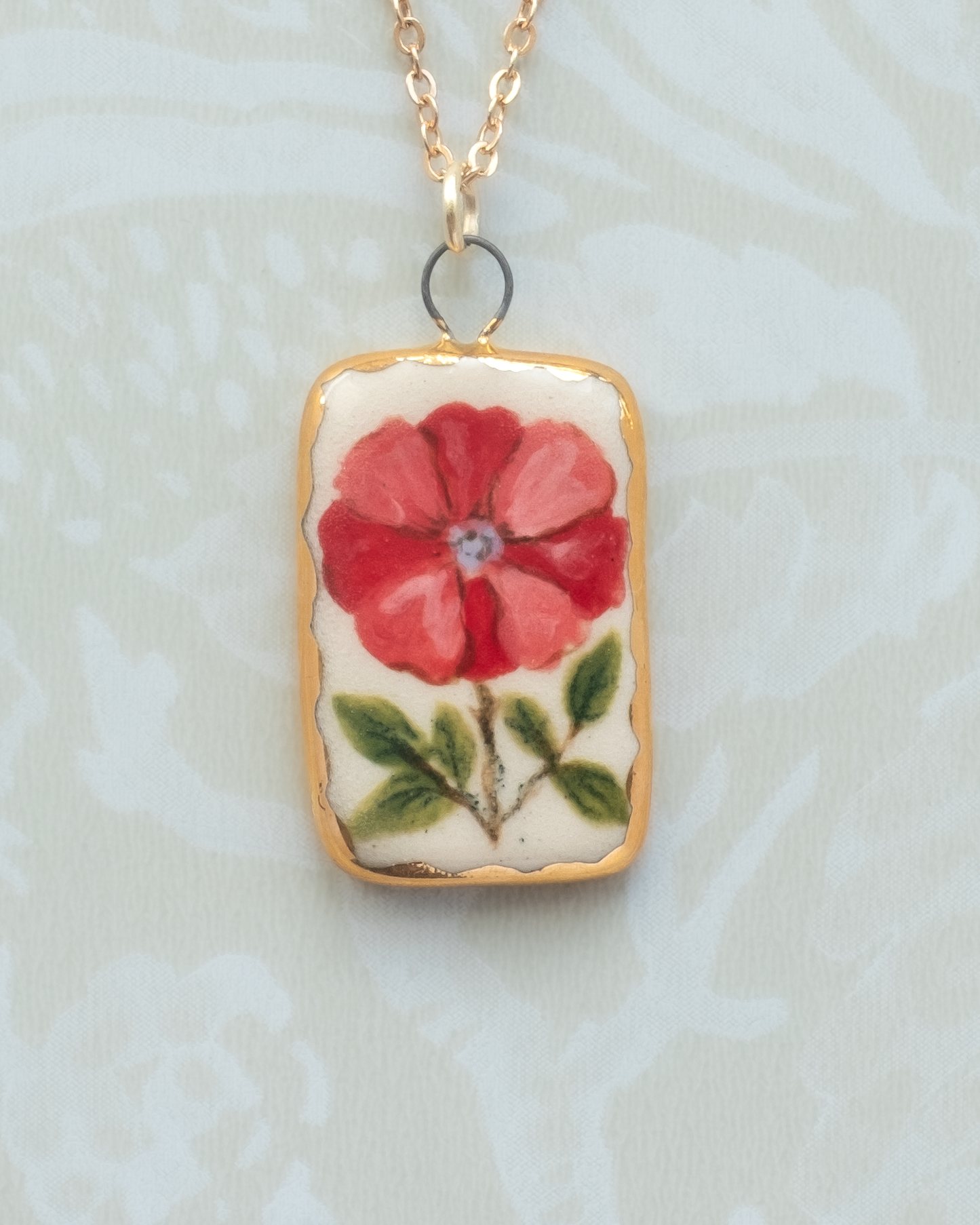 Pink Flower Charm