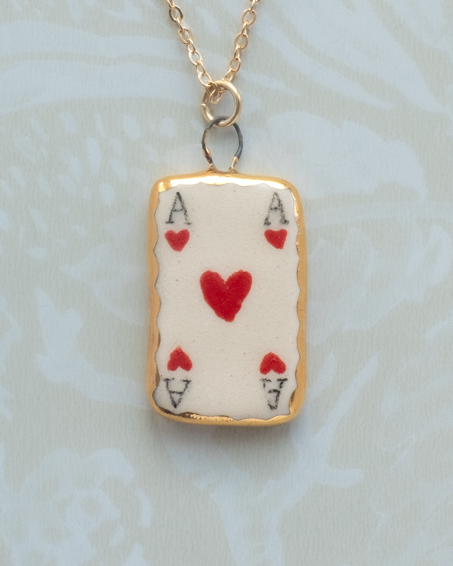 Ace of Hearts Charm