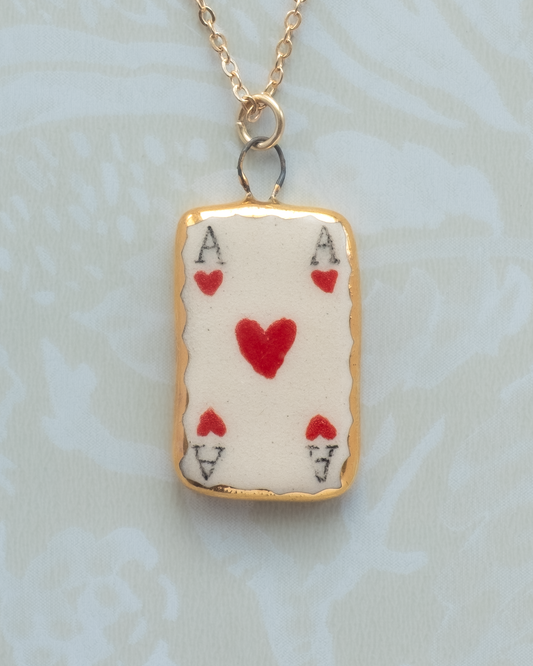 Ace of Hearts Charm