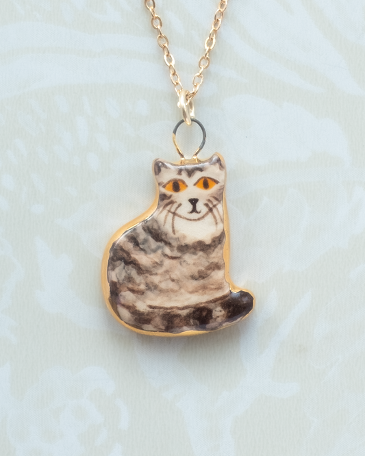 Tabby Cat Charm