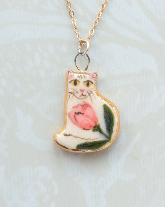 Tulip Cat Charm