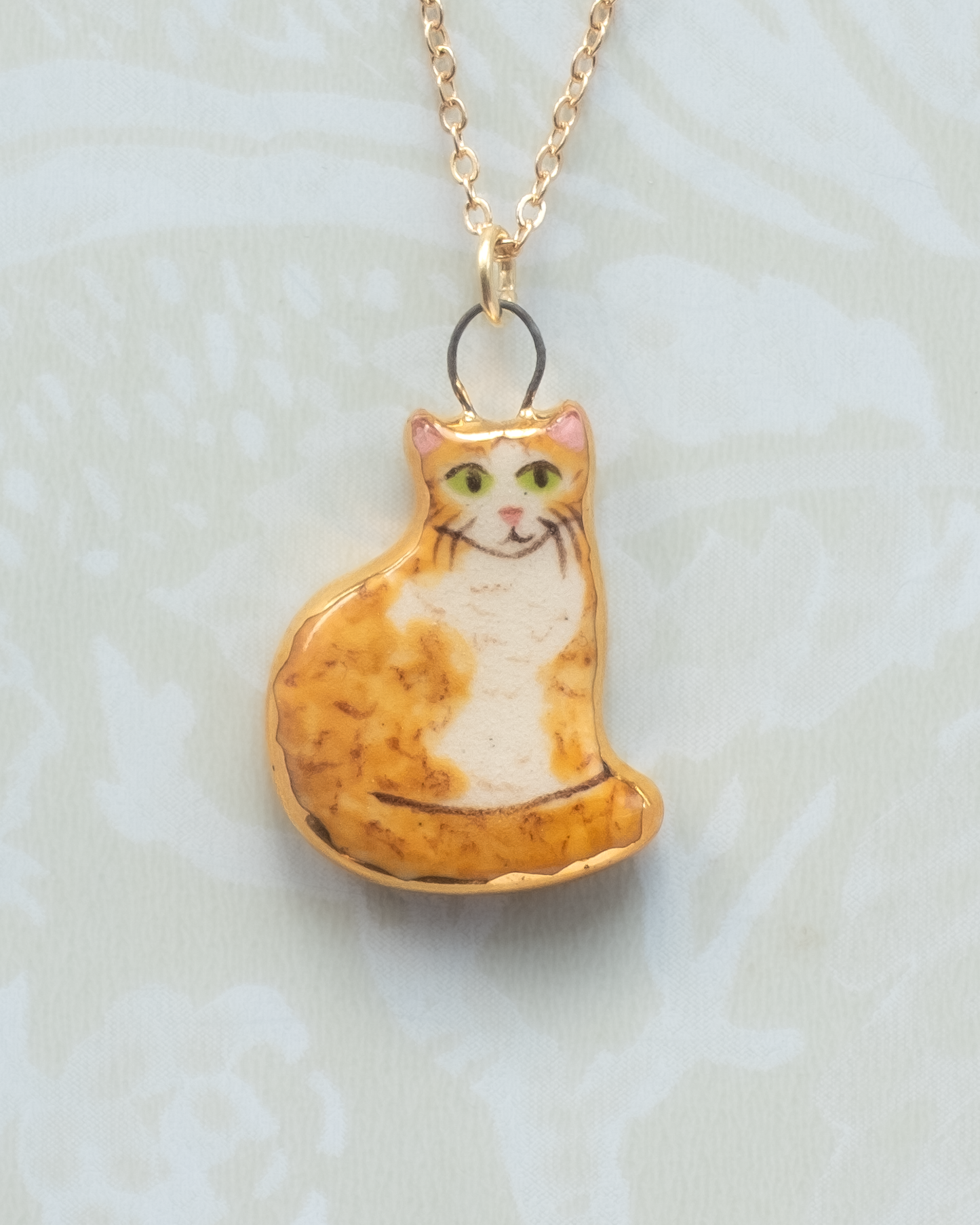 Ginger Cat Charm