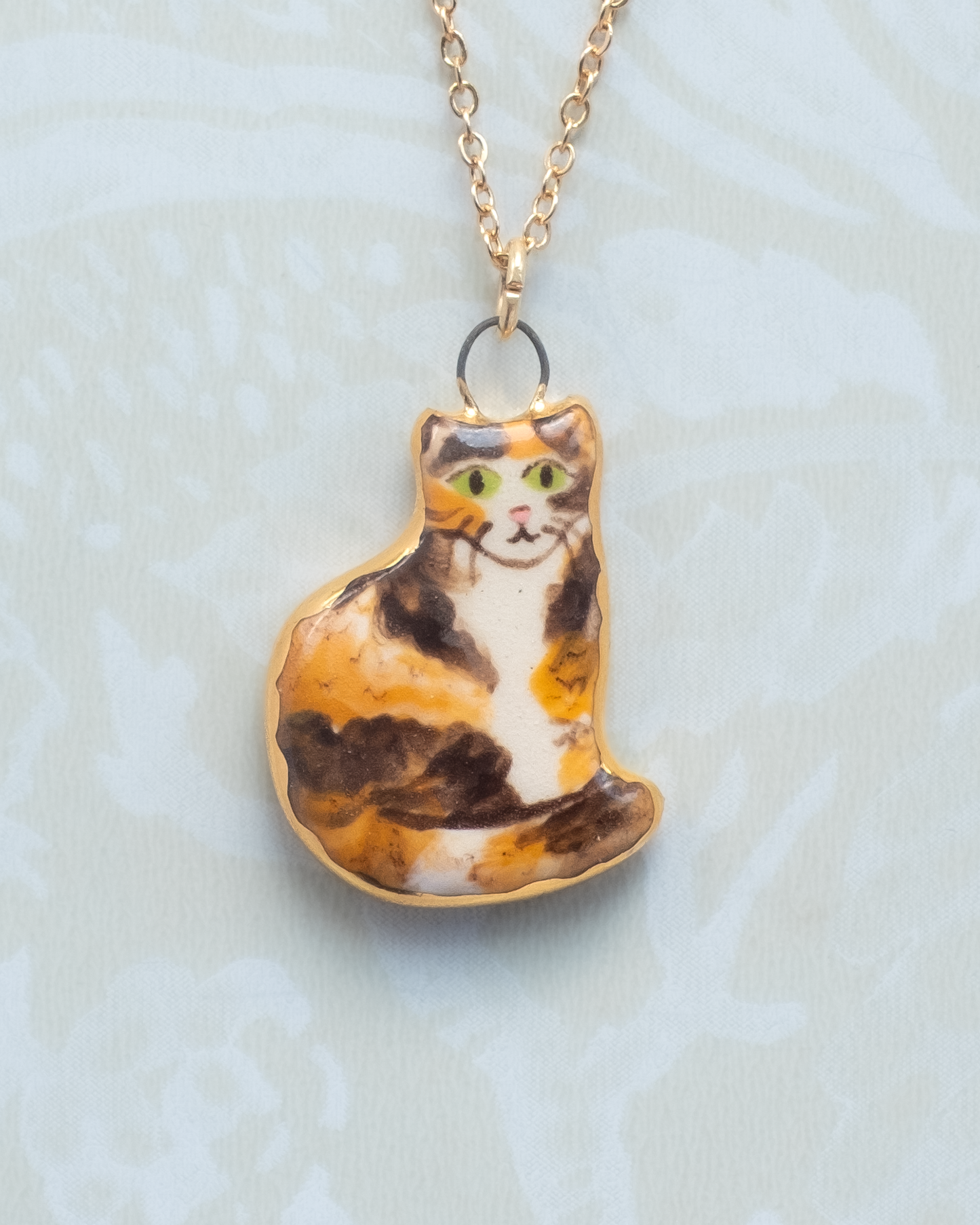 Calico Cat Charm