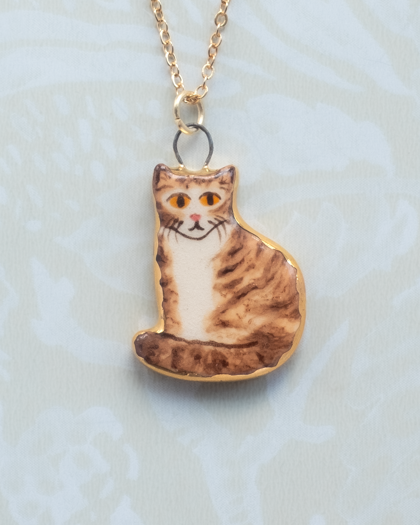 Tabby Cat Charm