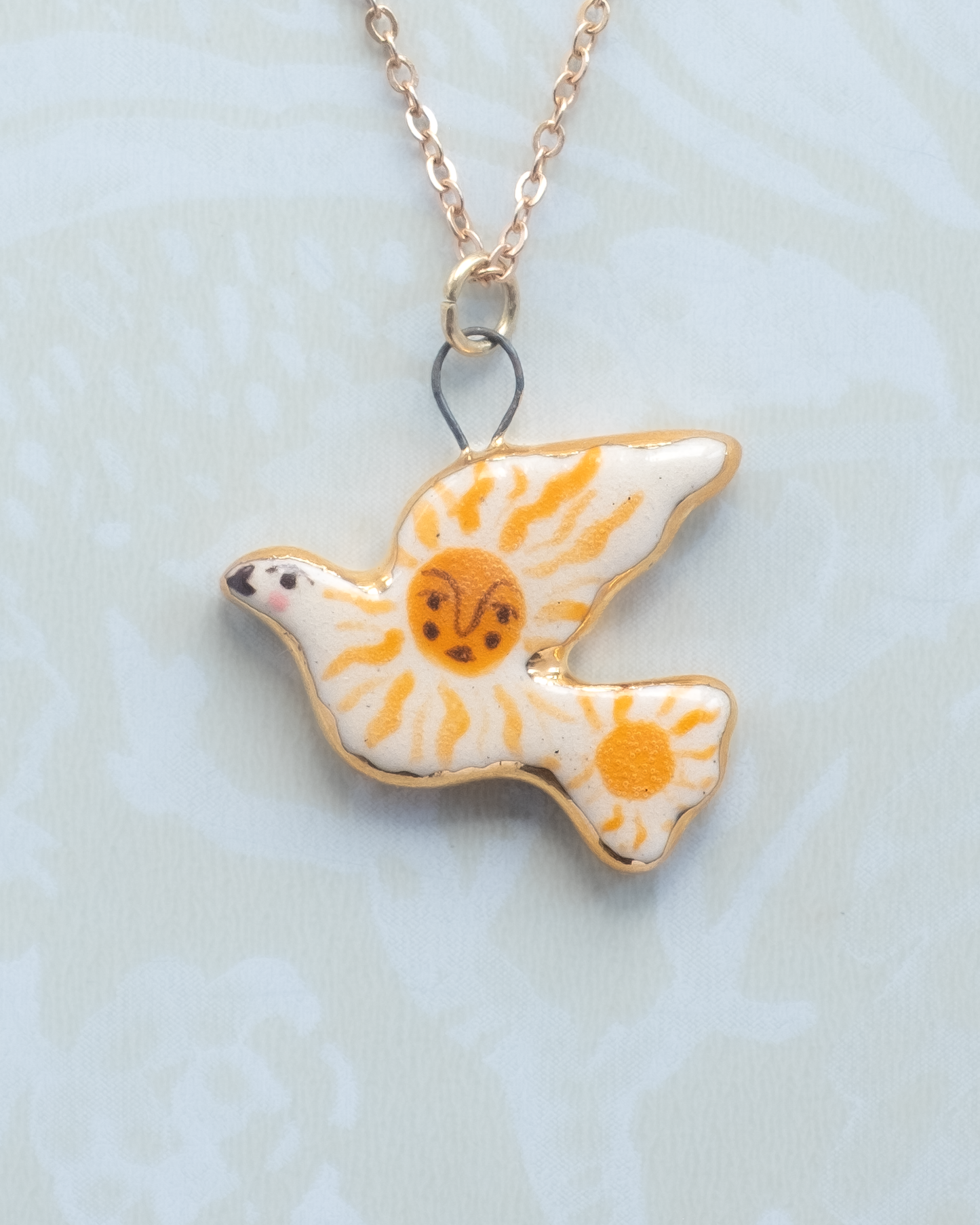 Sun Bird Charm
