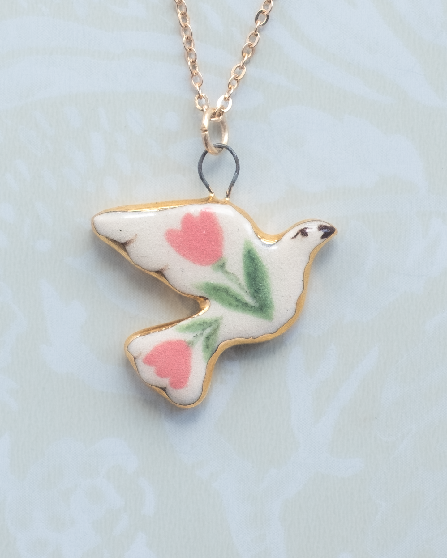 Tulip Bird Charm