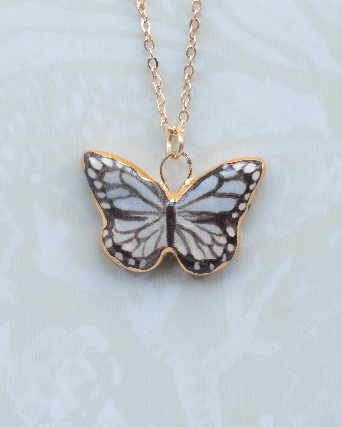 Blue Butterfly Charm