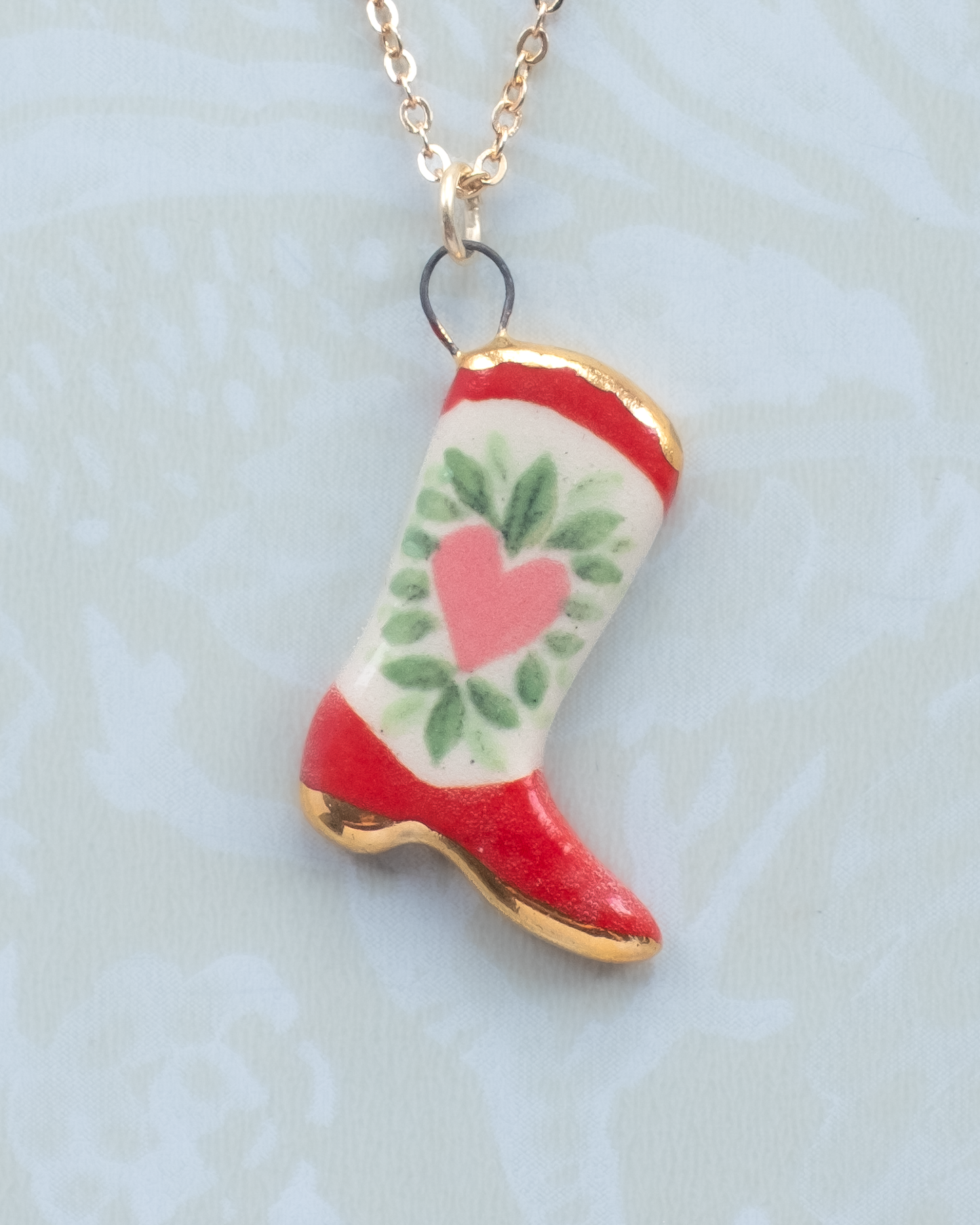Heart Boot Charm