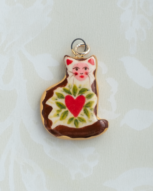 Cat Lady Charm