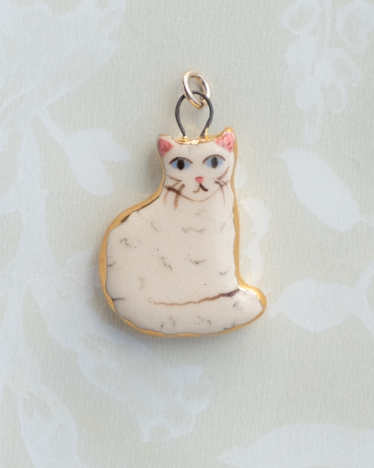 White Cat Charm