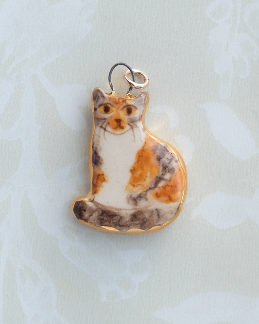 Calico Cat Charm