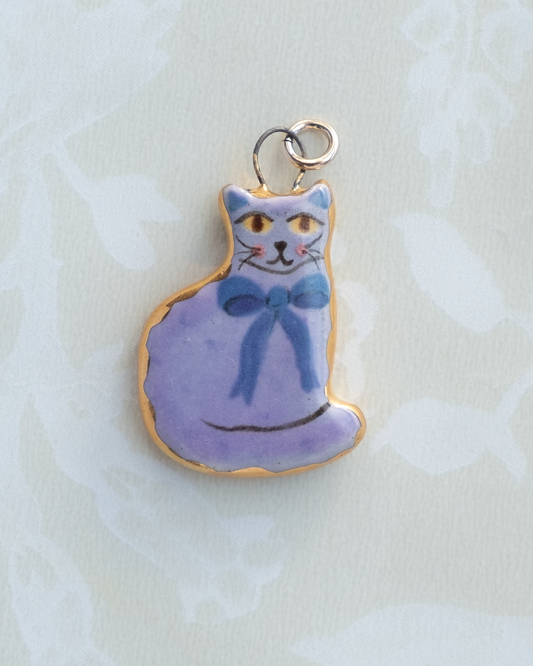 Bow Cat Charm