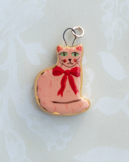 Bow Cat Charm